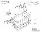 Bosch 2 608 005 026 ---- Sanding Frame Spare Parts